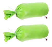 NIYANGLE 2 Piezas Bolsa de Riego por Goteo, Anillo de Riego para Árboles de Liberación Lenta, Plástico, Verde, Reutilizable y Ahorradora de Agua, para Jardín y Jardinería