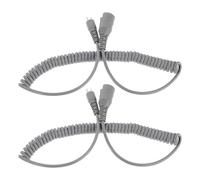 NIYANGLE 2 Piezas Cable de Alimentación de Repuesto para Mango de Taladro de Uñas Eléctrico 3Pin 2 Piezas, Compatible con Máquinas de Manicura, Velocidad de 30000 Revoluciones por Minuto,