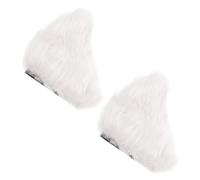 NIYANGLE 2 Piezas de Orejas de Gato para Casco de Moto Accesorios Decorativos Peluche para Casco de Motocicleta y Semicerrados Decoración Creativa para Scooter Color Color Aleatorio