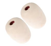 NIYANGLE 2 Piezas Dispositivo de Flotación Flotador de Cuerda Marino PVC Blanco para Posicionamiento Rápido y Gestión Operativa, para Embarcaciones y Kayaks, Océanos y Actividades