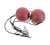 NIYANGLE 2 Piezas Dispositivos de Amarre para Yate y Barco con Cuerda, Anclaje Estable y Componentes Reemplazables de PVC para Pesca y Navegación en Lago, Color Rojo
