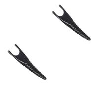 NIYANGLE 2 Piezas masajeador pluma raspadora gua sha herramientas faciales gua sha palo de raspado del cuerpo guasha herramienta de masaje herramienta de raspado cuernos tablero de belleza