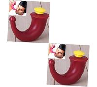 NIYANGLE 2 Piezas Olla De Lavado Nasal Solución De Olla Neti Enjuague De Los Senos Nasales Alivio De La Congestión Para Bebés Limpiador Nasal Olla Neti De Viaje Yoga Jarra De Enjuague