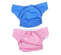 NIYANGLE 2 Piezas Pañales De Tela Para Adultos Capa Base Para Hombre Panales Para Adultos Pañales Para Adulto Reutilizable Antifugas Lona Pul Mayor Desechable Paño De