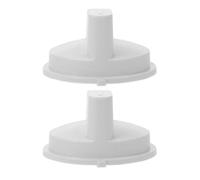 NIYANGLE 2 Piezas Perilla de Control para Microondas Compatible con Midea de Plástico Duradero Preciso de Temperatura y Fácil Instalación para Horno-microondas Domésticos