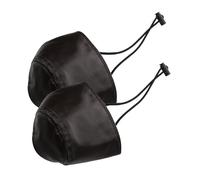 NIYANGLE 2 piezas Protector de Talón Ajustable para Zapatos Cubre Tacones Resistentes al Desgaste para Conducción Ergonómico y Cómodo Pack de Unidades Marrón