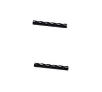 NIYANGLE 2 Piezas Titular de la pluma de uñas Poseedor condujo porta brochas de maquillaje Pararse clavo portalápices de arte de uñas soporte de cepillo de uñas Black