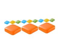 NIYANGLE 2 Series De Medicina De Cubierta Corredera Bolsa De Medicina Organizador De De Viaje Medicina De Viaje Pastillero Portatil Pequeño Tomador Medicamento Abs 4 Piezas*2