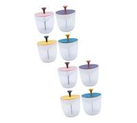 NIYANGLE 2 Series Dispositivos De Limpieza Facial Con Taza Espumosa Herramienta Para Limpieza Facial Y Práctico Para Cuidado 4 Piezas*2