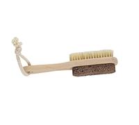NIYANGLE 2 Uds Rascador De Piedra Pómez Scrapple Pedicura Brudh Removedor De Piel Muerta Cepillo De Pie Cepillo De Pedicura De Madera Removedor Rascador De Piedra Pómez De Bambú Placa De