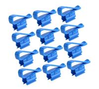 NIYANGLE 20 Piezas Abrazadera de Plástico para Manguera de Agua de Acuario, Clip para Tubería de 8 a 16mm, Accesorio para Fijar y Asegurar Tubos en Peceras