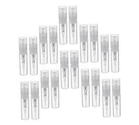 NIYANGLE 20 Piezas Almacenamiento de Perfume Unidades Recipientes Vacíos para Viaje Atomizadores Recargables para Mujeres Perfectos para Esenciales y Perfumes