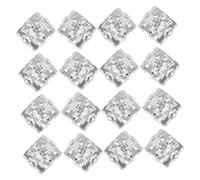 NIYANGLE 20 Piezas Anillos de Trenza con Brillo Clips de Cabello Huecos con Cristales Accesorios Ligeros y Duraderos para Trenzas y Decoración Elegante para Mujeres Hombres y Niñas