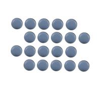 NIYANGLE 20 Piezas Pads Protectores para Patas de Muebles con Clavos PTFE Antideslizantes Redondos Almohadillas Resistentes para Proteger Suelos y Facilitar Deslizamiento para Mesas Sillas