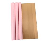 NIYANGLE 20 Piezas Papel Dorado Impermeable Papel De Envoltura De Oro Rosa Embalaje Papeles De Embalaje Para Envolturas De Flores Envoltorio De Flores Rosa El Plastico
