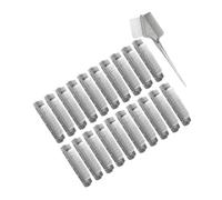 NIYANGLE 20 Piezas Rizadores De Pelo Con Pinza Para Raíz Del Cabello Pinzas Rizadoras Para Aumentar Volumen En Raíz Para Permanentes De Cabello Corto y Flequillo Incluye Cepillo