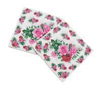 NIYANGLE 20 Piezas servilletas de flores antiguas servilletas de papel para bebidas decoración vintage decoraciones de cóctel para bebidas papel de seda floral de