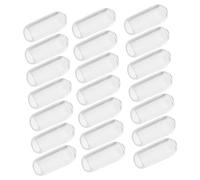 NIYANGLE 200piezas Tapones De Goma Para Cabeceras De Accesorios De Diadema Compatible Transparentes y
