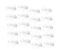 NIYANGLE 20piezas Pinzas Transparentes Pelo Pasadores Horquillas Para Niñas Adornos Cabello De Boda