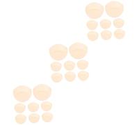 NIYANGLE 24 Piezas Almohadillas para sujetador de playa traje de baño sujetador almohadillas invisibles bralette deportivo sujetadores deportivos biquinis inserto de relleno de sujetador