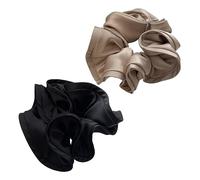 NIYANGLE 2piezas Accesorios Pelo Gomas De Pelo Ligas De Seda y Satén Para Mujeres