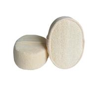 NIYANGLE 2piezas Bola De Baño Natural De Esponja Vegetal Esponja De Ducha Para Masaje Corporal Para Exfoliar y Limpiar El Baño Mediano