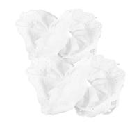 NIYANGLE 2piezas Coleteros De Encaje Suaves Poliéster Accesorios Cabello Coleteros Para Mujeres