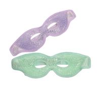 NIYANGLE 2piezas De Verano Dibujos Animados Almohadillas De Pvc Para Ojos Almohadilla Refrescante Relaja Tus Ojos Antifaz Para Dormir Gel Frío Para