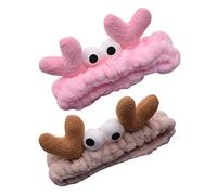 NIYANGLE 2piezas Diademas Cómodas Para Limpieza Facial Diademas De Spa Decorativas Para Maquillaje Facial Para Lavado