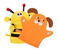 NIYANGLE 2piezas Guantes Exfoliantes Corporales Para Mujer Manoplas De Poliéster Herramienta De Limpieza Para Baño