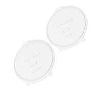 NIYANGLE 2piezas Moldes De Facial Reutilizables Para Herramientas De Cuidado Piel y Maquillaje Placas De Plástico Duro Para Crear De Algas