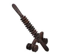 NIYANGLE 2piezas Rodillo De Masaje De Madera De Herramienta Manual De Masaje Para Cuerpo Completo Masajeador Para Cuello Piernas y Espalda Set De Rodillos De Madera Para Esculpir y Relajar