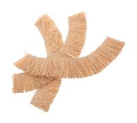 NIYANGLE 3 Piezas Miniatura de Techo de Paja Artificial de Hierba de Techo para Modelos DIY para Micro Paisajes y Arquitectura Escala Pequeña