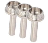 NIYANGLE 3 piezas Vástago del Pistón Accesorios para Instrumentos de Viento Biela Antioxidante Resistente Deformación Fácil Instalación y Limpieza para Instrumentos Musicales