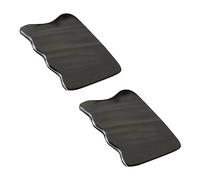 NIYANGLE 3 Series Tablero De Masaje Guasha De Natural Para Cuerpo Y Cara Placa De Raspado Para Aliviar Estrés Y Cuidado Salud Para Masaje De Pies Cara Y Cuerpo 2 Piezas X 3