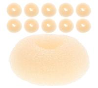 NIYANGLE 30 moldes para moños de donut: Moldeador rápido de moños, herramientas para peinar un moño, ideal para la oficina, baile, boda, look diario.