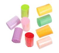 NIYANGLE 30 Piezas de Hilo Acrílico Colorido para Tejer Gancho Madejas Suaves para Manualidades de Alfombras Cojines y Decoración DIY Hilo Precortado Versátil para Proyectos Creativos