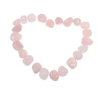 NIYANGLE 300g Piedras Naturales Pulidas de Cuarzo Rosa Piedras Irregulares para Meditación y Feng Shui Decoración de Hogar y Peceras