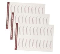 NIYANGLE 3hojas Páginas De Pegatinas De Autoadhesivas Impermeables De Realista Fácil Aplicación Para Viajes y Uso Diario