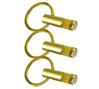 NIYANGLE 3piezas Abridor de Botellas Colgante Llavero Colgante de Aleación de Zinc Dorado, Abrebotellas en Forma de Lingote, No se Deforma Fácilmente, Cabe en Bolsillo o Bolso, Hostess