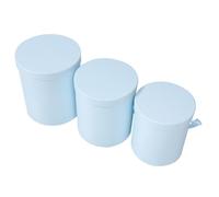 NIYANGLE 3piezas Cubo De Abrazos De Flores Caja De Flores Redonda De Cartón Cajas De Obsequio Para Arreglos Para Regalos De San Valentín y Despedidas De Soltera