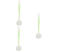 NIYANGLE 3piezas Herramienta De Masaje Acupuntura Creativa Martillo De Masaje Para Relajación Muscular y Circulación Sanguínea Rascador Portátil De Espalda De Alimenticio Verde