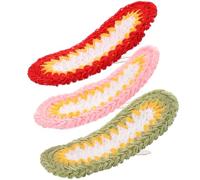 NIYANGLE 3piezas Pinzas Bonitas Para Pelo Horquillas Para Tejer Accesorios De Diseño Para Mujeres