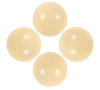 NIYANGLE 4 Bolas de Color para Mesa de Billar de 2 Pulgadas, Tamaño Reglamentario, Resina Duradera, Juego de Bolas de Práctica para Entrenamiento de Billar, Equipo Adecuado