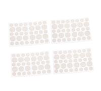 NIYANGLE 4 Hojas Parches Hidrocoloides Impermeables para Acné Transparentes Invisibles Diseño para Cuidado Diario Unidades