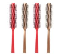NIYANGLE 4 Peines de Masaje Redondos de Abs para Peinar el Cabello Gran Resistencia y Estilo Moderno, Ideales como Obsequio Hombres Color Aleatorio