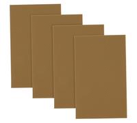 NIYANGLE 4 Piezas Adhesivos Antideslizantes Para Único Agarre Insertos De Zapatos Almohadillas Apretones Abajo Señoras Protector Khaki Gel De Sílice