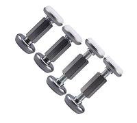 NIYANGLE 4 Piezas Cabecera Herramienta Antivibración De Cama Somier Roscado Ajustable Tapón De Cabecero De Cama Fijador De Tapones De Muebles Roscados A Prueba De Choques Solenoide