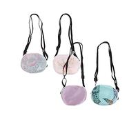 NIYANGLE 4 Piezas De Gafas De Ambliopía Parches De Ojo De Pirata Para Niños Gafas Miopes Parche De Ojo Parche De Ojo Para Dormir Parches De Ojo Suave Almohadilla De Ojo Máscara De Un Solo