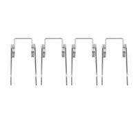 NIYANGLE 4 Piezas resorte de la caldera resortes de compresión para bricolaje Muelles para manualidades con tus propias manos. Silver